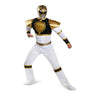 Disguise - Costume Adulte Classique Musclé - White Ranger - Party Shop