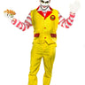 seeing red - Costume Adulte - Clown Diabolique De Fast-Food - Party Shop