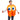 RUBIES - Costume Adulte - Clyde - Pacman - Party Shop