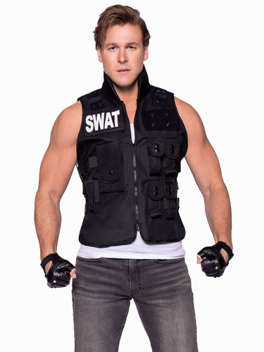 Leg Avenue - Costume Adulte - Commandant Swat - Party Shop