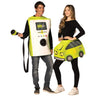 Rasta Imposta - Costume Adulte Couple- Voiture Électrique Et De Charge - Party Shop