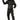 RUBIES - Costume Adulte - Dark Ninja - Party Shop