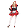 Leg Avenue - Costume Adulte - Divine Miss Rouge - Party Shop