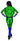 RUBIES - Costume Adulte - Donatello Femme - Party Shop