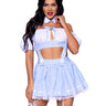 Leg Avenue - Costume Adulte - Douce Aux Chaussures Rubis - Party Shop