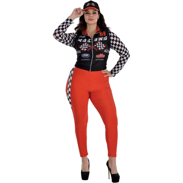 Amscan - Costume Adulte Femme Pilote de Course - Party Shop