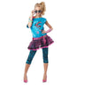 California Costumes - Costume Adulte - Fille Années 80 - Party Shop