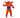 Disguise - Costume Adulte Gonflable - Baymax Rouge - Party Shop