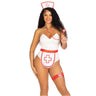 Leg Avenue - Costume Adulte - Infirmière (5Pcs) - Party Shop