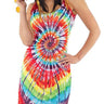 underwraps - Costume Adulte - Mini Robe Tie Dye - Party Shop