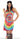 underwraps - Costume Adulte - Mini Robe Tie Dye - Party Shop
