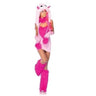 Leg Avenue - Costume Adulte - Monstre Puff Rose - Party Shop