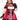 Leg Avenue - Costume Adulte Plus - Chaperon Rouge Gothique - Party Shop