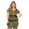 Leg Avenue - Costume Adulte Plus - Jolie Commandante - Party Shop