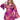 Leg Avenue - Costume Adulte Plus - Robe Rétro - Party Shop