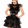 Leg Avenue - Costume Adulte - Raving Rebel (Mercredi) - Party Shop