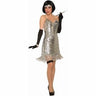 RUBIES - Costume Adulte - Robe Scintillante - Party Shop