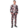 SUITMEISTER - Costume Adulte Suitmeister - Crâne Et Sang - Party Shop