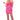 underwraps - Costume Adulte - Totalement 80 Rose Néon - Party Shop