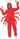 RUBIES - Costume Adulte Combinaison Ultra confo - Homard - Party Shop
