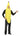 Adult Banana Costume – Funny and colorful outfit for Halloween, tropical party, or carnival. One size, comfortable. Rasta Imposta -Party Shop.