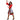 Disguise - Costume Deluxe Adulte - Mulan Robe Rouge - Party Shop
