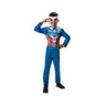JAZWARE - Costume Enfant Économique - Capitaine America (Sam Wilson) - Party Shop