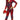 RUBIES - Costume Enfant Fille - The Flash La ligue des justiciers - Party Shop