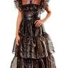 RUBIES - Costume Enfant - Robe De Bal Gothique Mercredi - Party Shop