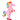 studio Halloween - Costume Gonflable Adulte - Licorne Rose - Party Shop