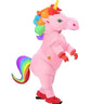 studio Halloween - Costume Gonflable Adulte - Licorne Rose - Party Shop