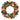 Amscan - Couronne De Porte De Noël Deluxe - Bulbes Rouge Et Vert 18" - Party Shop