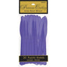 Amscan - Couteaux De Plastique Premium (20) - Mauve - Party Shop
