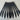 PARTY SHOP - Couteaux En Plastique Noir (10) - Mercredi (Wednesday) - Party Shop