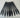 PARTY SHOP - Couteaux En Plastique Noir (10) - Mercredi (Wednesday) - Party Shop