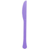 Amscan - Coutellerie De Plastique (20) - Couteau - Lavande - Party Shop