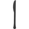 Amscan - Coutellerie De Plastique (20) - Couteau - Noir - Party Shop