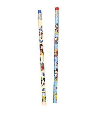 Unique - Crayons De Plomb (8) - Mickey Mouse - Party Shop