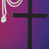 RUBIES - Croix De Moine Noire En Bois - Party Shop