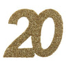 Santex - Déco À Parsemer Or 20 Ans (6) - Party Shop