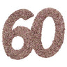 Santex - Déco À Parsemer Rose Gold 60 Ans (6) - Party Shop