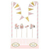 Santex - Déco De Gâteau Baby Shower Rose - Party Shop