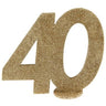 Santex - Déco De Table #40 Or 4X4Po - Party Shop