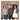 Amscan - Décor Murale Photobooth (2 Mcx, 65" X 32 1/2") - Bois Brun - Party Shop