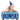 Amscan - Décoration De Chaise Haute - One Bleu - Party Shop