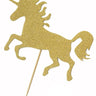 RUBIES - Décoration De Gâteau - Licorne Or - Party Shop