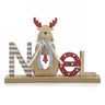 ATTITUDE IMPORTS - Décoration En Bois - Noël Avec Renne - Party Shop