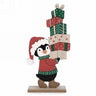 ATTITUDE IMPORTS - Decoration En Bois - Pingouin De Noel - Party Shop