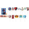 Amscan - Décoration Murale Avec Accessoires Pour Photos - Descendants 4 Disney - Party Shop