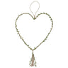 Santex - Décoration Suspendue Avec Feuillage (Coeur) 12X30Po - Party Shop